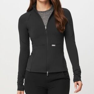 Figs Contourknit Jacket - Black